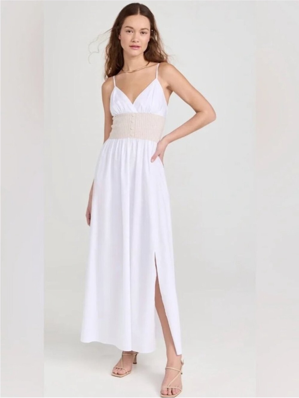 NAADAM Cotton Cashmere Hybrid Dress, Size: XS